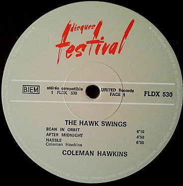 Coleman Hawkins - The Hawk Swings (LP Tweedehands) - Discords.nl