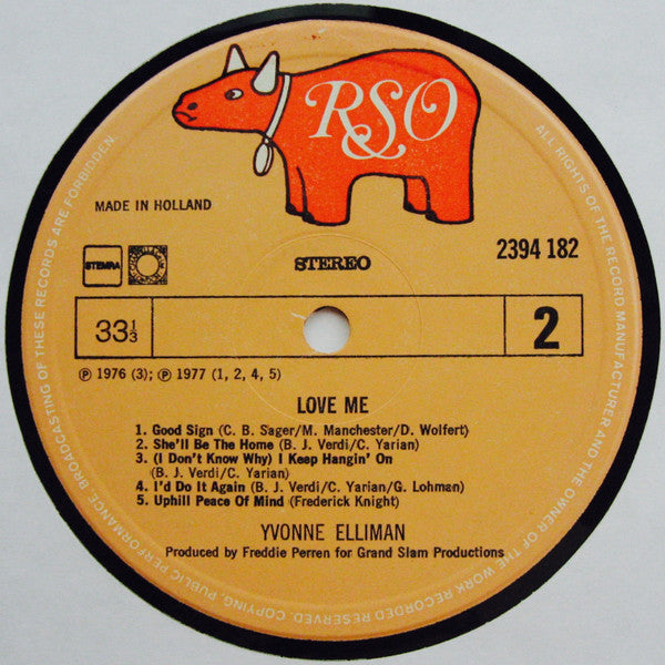 Yvonne Elliman - Love Me (LP Tweedehands) - Discords.nl