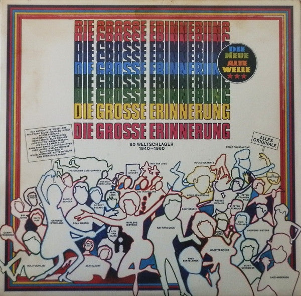 Various - Die Grosse Erinnerung (LP Tweedehands) - Discords.nl