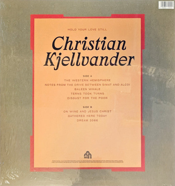 Kjellvander, Christian - Hold Your Love Still (LP) - Discords.nl