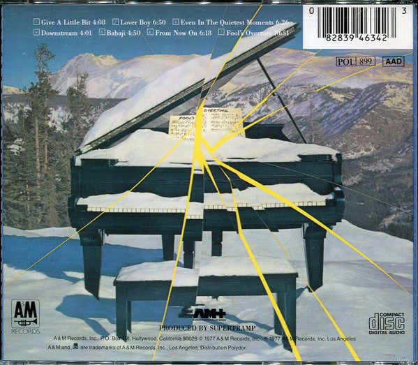 Supertramp - Even In The Quietest Moments... (CD) - Discords.nl