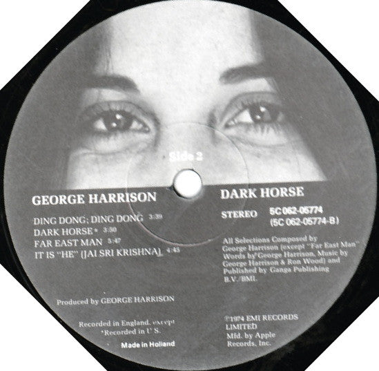 George Harrison - Dark Horse (LP Tweedehands) - Discords.nl