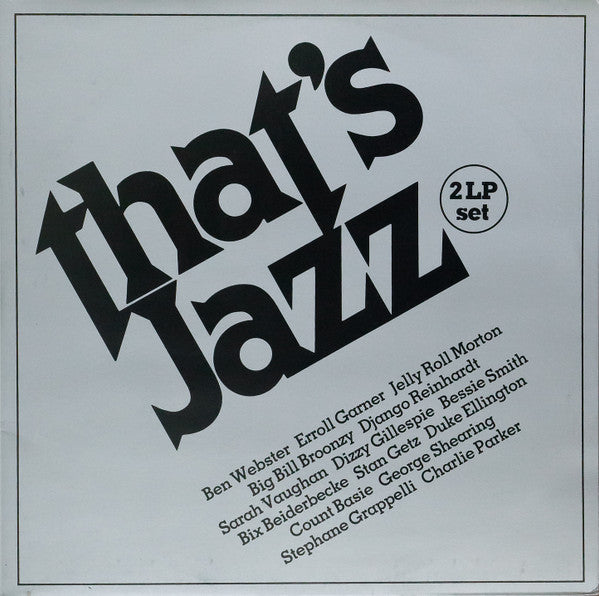 Various - That's Jazz 1 (LP Tweedehands) - Discords.nl