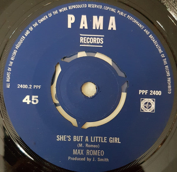 Max Romeo - The Dream / She's But A Little Girl (7-inch Single Tweedehands) - Discords.nl
