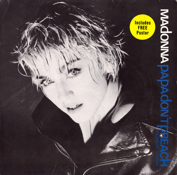 Madonna - Papa Don't Preach (Extended Version) (12" Tweedehands) - Discords.nl