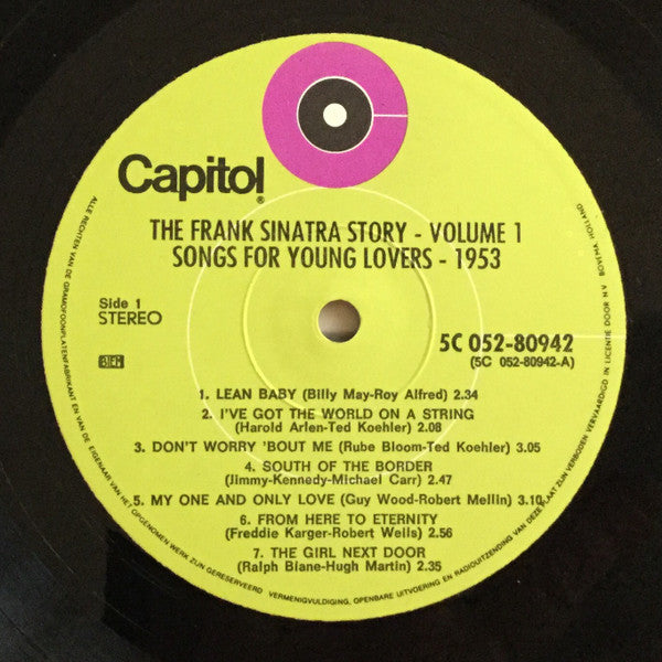 Frank Sinatra - The Frank Sinatra Story Vol. 1 - Songs For Young Lovers (LP Tweedehands) - Discords.nl