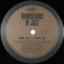 Peggy Lee - Mink Jazz (LP Tweedehands) - Discords.nl