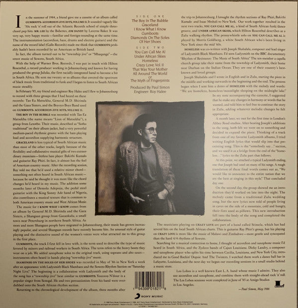 Paul Simon - Graceland (LP) - Discords.nl