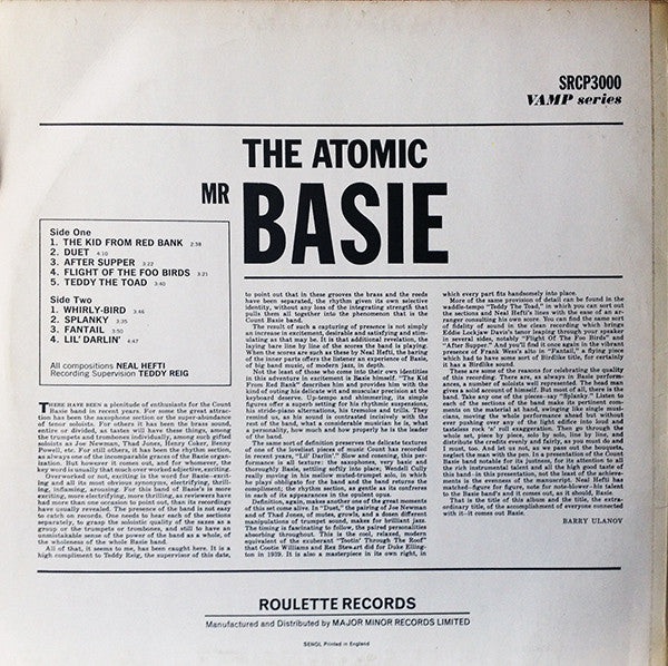 Count Basie Orchestra - The Atomic Mr. Basie (LP Tweedehands) - Discords.nl