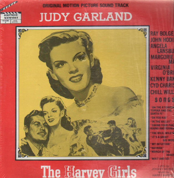 Judy Garland, Johnny Mercer, Harry Warren (2), John Hodiak, Ray Bolger, Angela Lansbury, Virginia O'Brien - The Harvey Girls (Original Motion Picture Sound Track) (LP Tweedehands) - Discords.nl