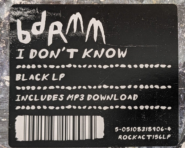 bdrmm - I Don't Know (LP) - Discords.nl