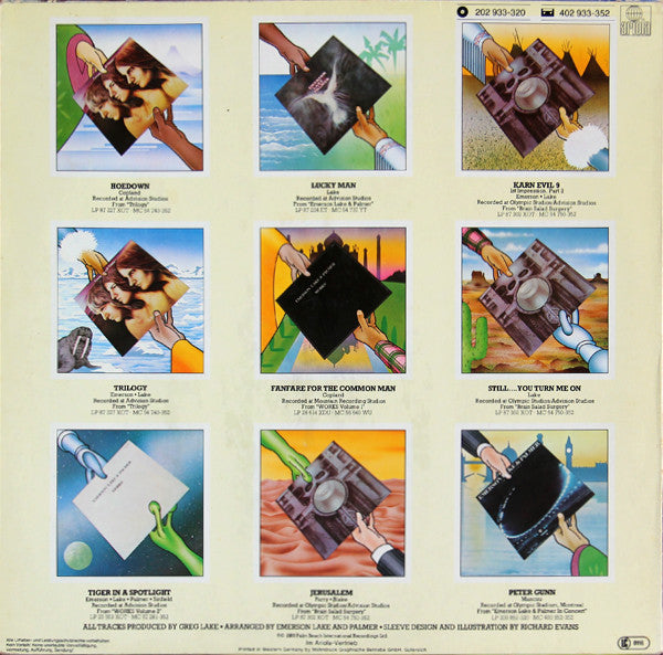 Emerson, Lake & Palmer - The Best Of Emerson Lake & Palmer (LP Tweedehands) - Discords.nl