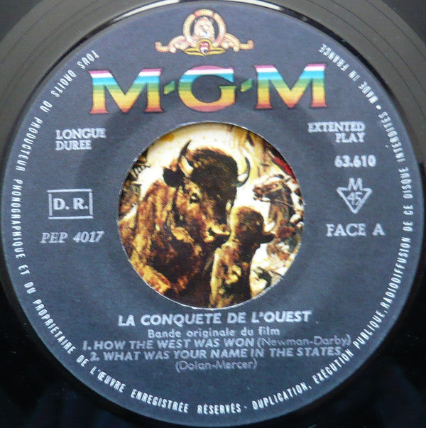 MGM Studio Orchestra - Bande Originale Du Film: La Conquête De L'Ouest (7-inch Single Tweedehands) - Discords.nl