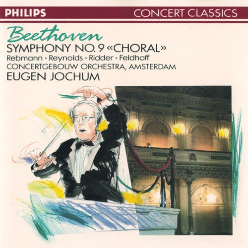 Ludwig van Beethoven, Concertgebouworkest, Eugen Jochum - Symphony No. 9 'Choral' (CD Tweedehands) - Discords.nl