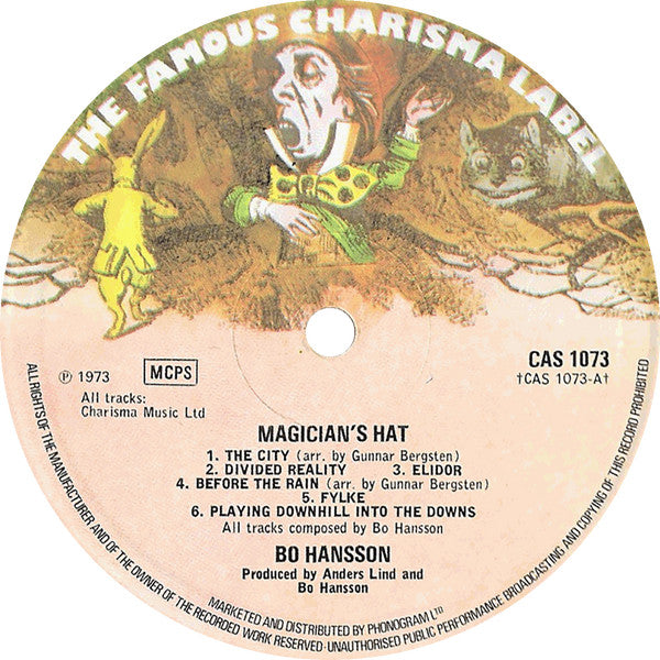 Bo Hansson - Magician's Hat (LP Tweedehands) - Discords.nl