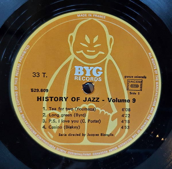 Various - History of Jazz - Vol. 9 (LP Tweedehands) - Discords.nl