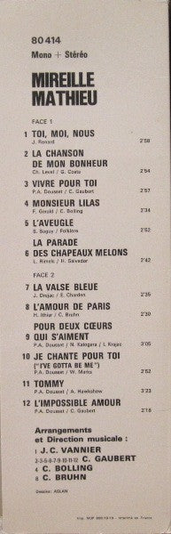 Mireille Mathieu - Olympia (LP Tweedehands) - Discords.nl
