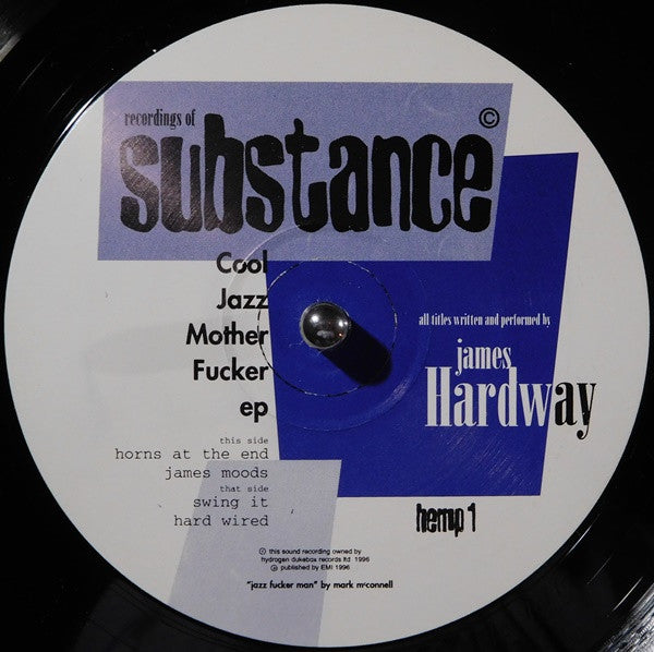 James Hardway - Cool Jazz Motherfucker EP (LP Tweedehands) - Discords.nl