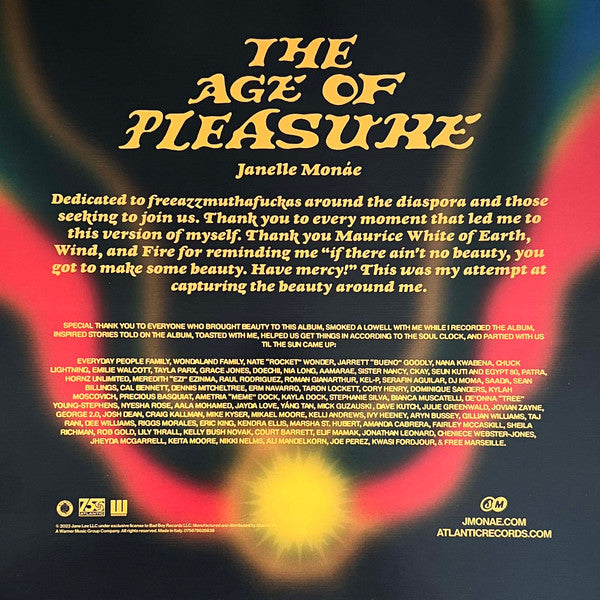 Monae, Janelle - Age of Pleasure (LP) - Discords.nl