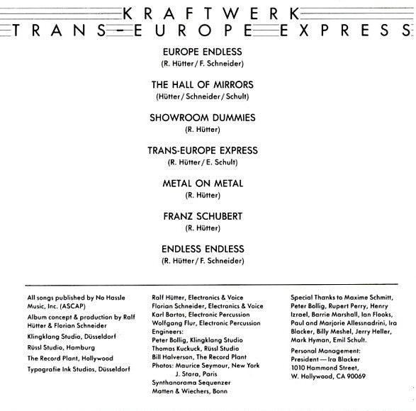 Kraftwerk - Trans-Europe Express (CD Tweedehands) - Discords.nl