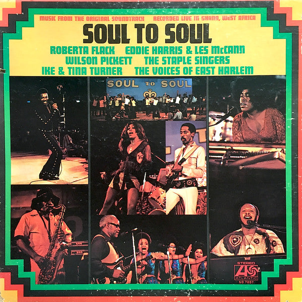 Various - Soul To Soul (Music From The Original Soundtrack - Recorded Live In Ghana, West Africa) (LP Tweedehands) - Discords.nl