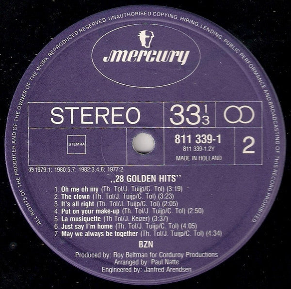 BZN - 28 Golden Hits (LP Tweedehands) - Discords.nl