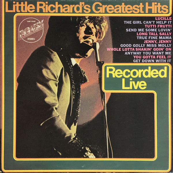 Little Richard - Little Richard's Greatest Hits (Recorded Live) (LP Tweedehands) - Discords.nl