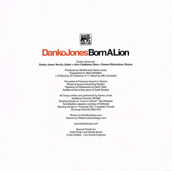 Danko Jones - Born A Lion (LP) - Discords.nl