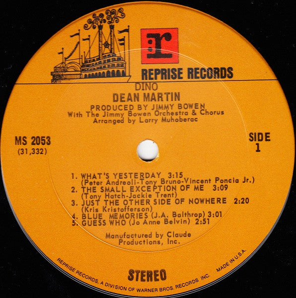 Dean Martin - Dino (LP Tweedehands) - Discords.nl