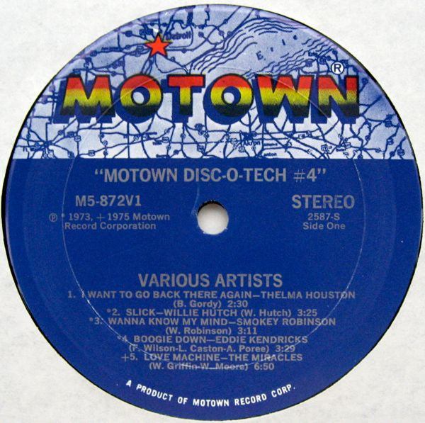 Various : Motown Disc-O-Tech