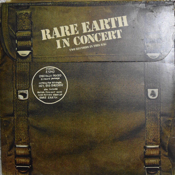 Rare Earth : Rare Earth In Concert (2xLP)