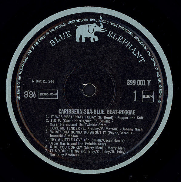 Various - Caribbean - Ska - Blue Beat - Reggae (LP Tweedehands) - Discords.nl