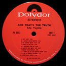 Lily Tomlin - And That's The Truth (LP Tweedehands) - Discords.nl