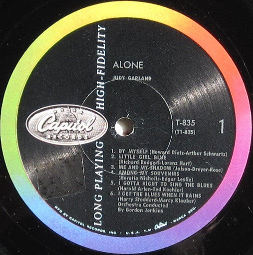 Judy Garland - Alone (LP Tweedehands) - Discords.nl