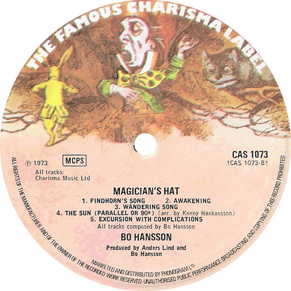 Bo Hansson - Magician's Hat (LP Tweedehands) - Discords.nl