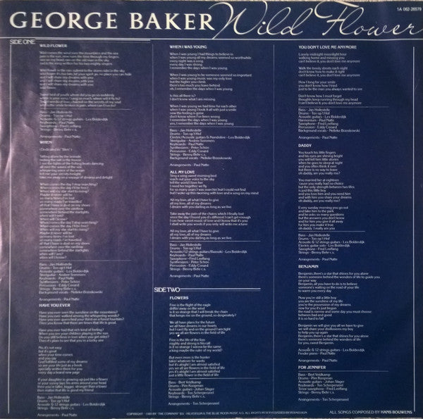 George Baker - Wild Flower (LP Tweedehands) - Discords.nl