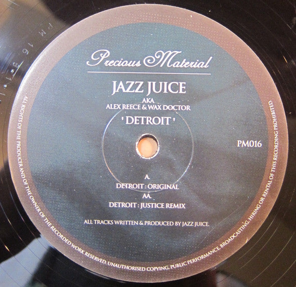 Jazz Juice - Detroit (LP Tweedehands) - Discords.nl