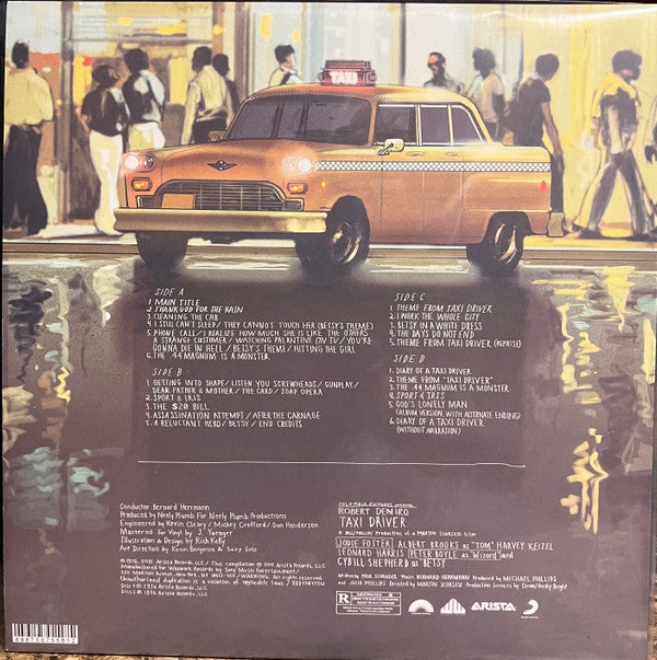 Dave Blume And Bernard Herrmann - Taxi Driver (Original Soundtrack Recording) (LP) - Discords.nl
