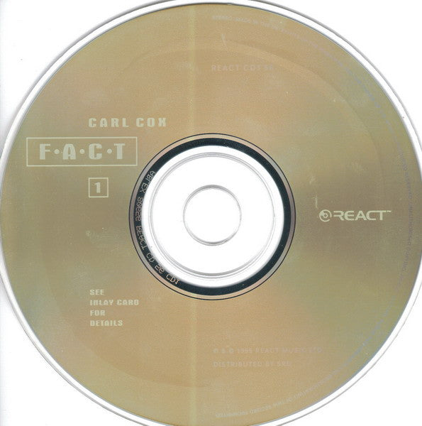 Carl Cox - F.A.C.T. (CD Tweedehands) - Discords.nl