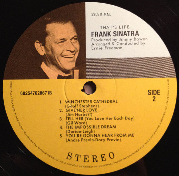 Frank Sinatra - That's Life (LP) - Discords.nl