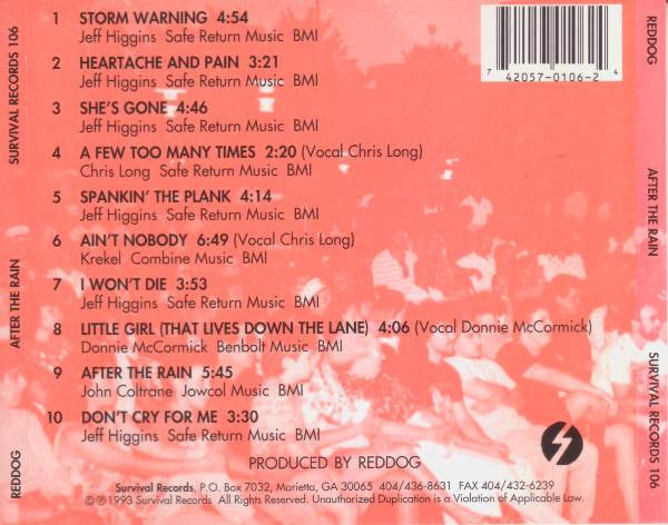 Reddog (2) - After The Rain (CD) - Discords.nl