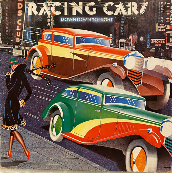 Racing Cars - Downtown Tonight (LP Tweedehands) - Discords.nl