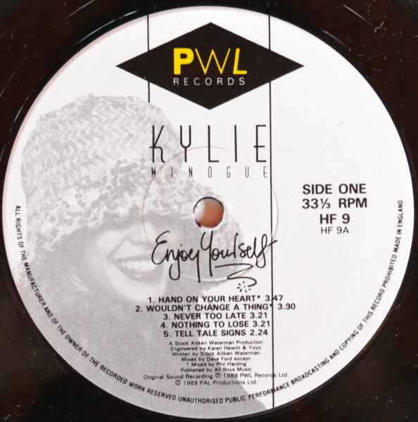 Kylie Minogue - Enjoy Yourself (LP Tweedehands) - Discords.nl