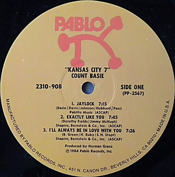 Count Basie - Kansas City 7 (LP Tweedehands) - Discords.nl