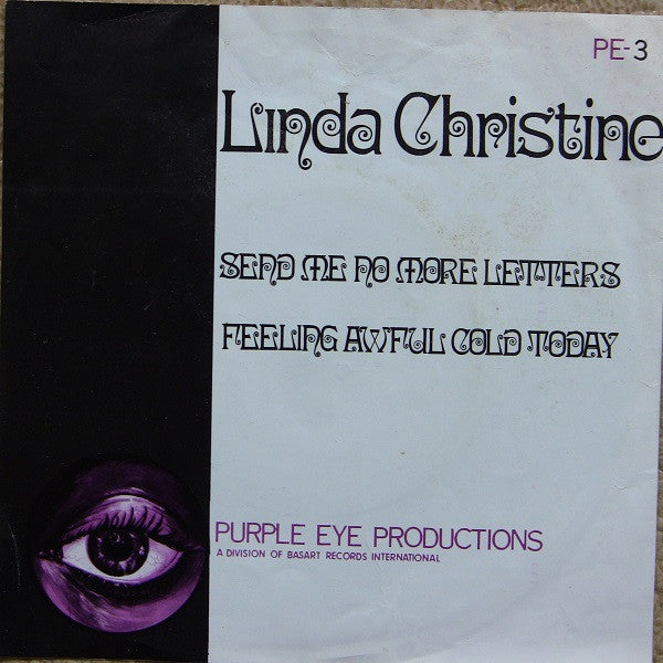 Linda Christine - Send Me No More Letters / Feeling Awful Cold Today (7-inch Single Tweedehands) - Discords.nl