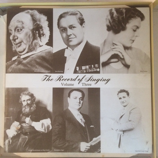 Various - The Record Of Singing Volume Three: 1926-1939 (Box Tweedehands) - Discords.nl