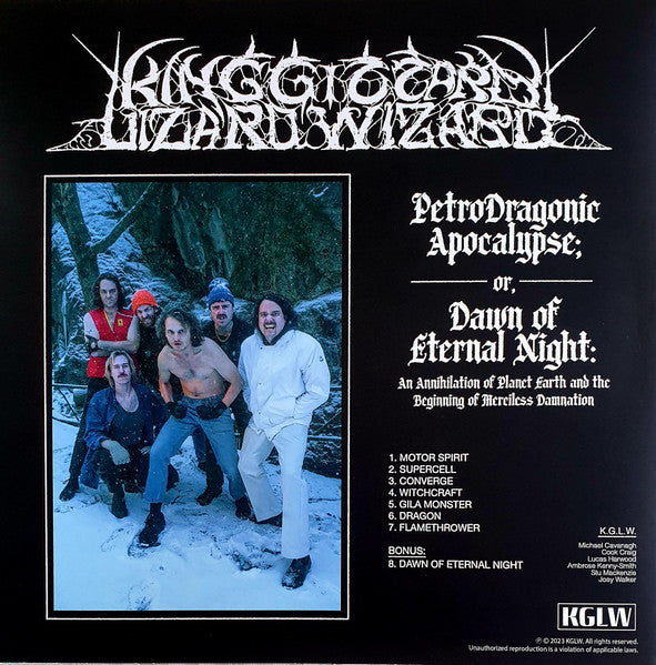King Gizzard And The Lizard Wizard - Petrodragonic Apocalypse; Or, Dawn Of Eternal Night: An Annihilation Of Planet Earth And The Beginni (LP) - Discords.nl