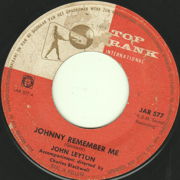 John Leyton - Johnny Remember Me (7-inch Single Tweedehands) - Discords.nl