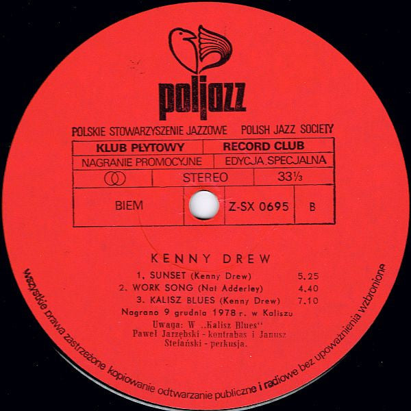 Kenny Drew - Kenny Drew (LP Tweedehands) - Discords.nl