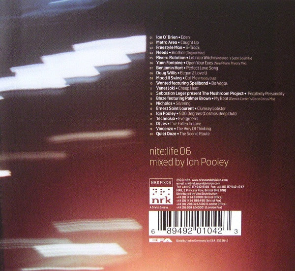 Ian Pooley - Nite:Life 06 (CD Tweedehands) - Discords.nl